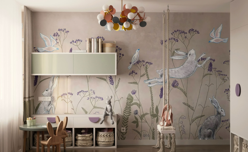 Создаём волшебную атмосферу в детской комнате