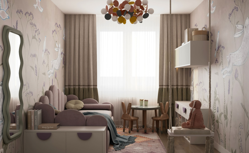 Создаём волшебную атмосферу в детской комнате