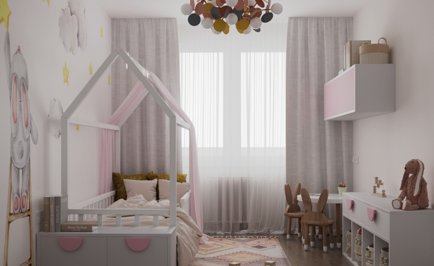 Создаём волшебную атмосферу в детской комнате