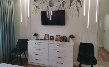 Как подобрать фотообои, идеально подходящие под уже купленную мебель? Отзыв от Татьяны из Кобрина.