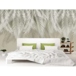 Фотообои на заказ по индивидуальному размеру Citydecor Пальмовые листья (олива) 11