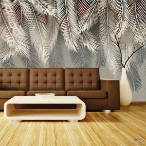 Фотообои на заказ по индивидуальному размеру Citydecor Пальмовые листья (пестрые) 1 48