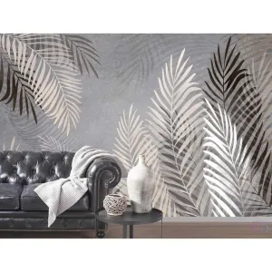 Фотообои на заказ по индивидуальному размеру Citydecor Листья пальмы 53