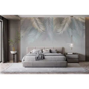 Фотообои на заказ по индивидуальному размеру Citydecor Пальмовые листья (пестрые) 78