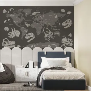 Фотообои на заказ по индивидуальному размеру Citydecor Dino (карта мира) 12