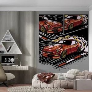 Фотообои на заказ по индивидуальному размеру Citydecor Rider 1