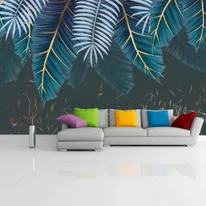 Фотообои на заказ по индивидуальному размеру Citydecor Пальмовые листья 3