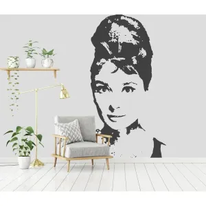 Фотообои на заказ по индивидуальному размеру Citydecor Хепберн 1