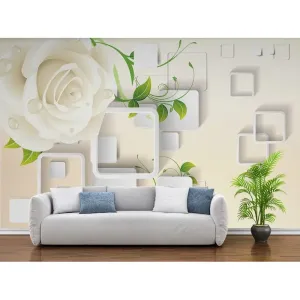 Фотообои на заказ по индивидуальному размеру Citydecor Цветочная абстракция 2