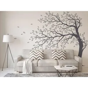 Фотообои на заказ по индивидуальному размеру Citydecor Дерево акварель