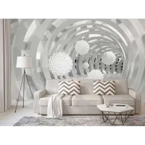 Фотообои на заказ по индивидуальному размеру Citydecor Тоннель: Шары 3D