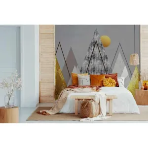 Фотообои на заказ по индивидуальному размеру Citydecor Горы Абстракция