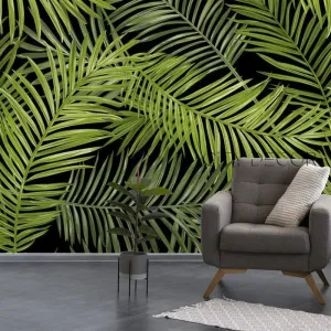 Фотообои на заказ по индивидуальному размеру Citydecor Тропические листья