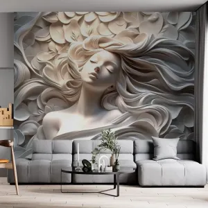 Фотообои на заказ по индивидуальному размеру Citydecor Барельеф 3D 3