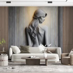 Фотообои на заказ по индивидуальному размеру Citydecor Барельеф 3D 4