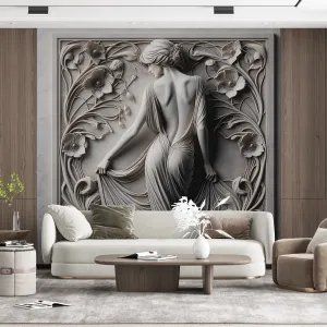 Фотообои на заказ по индивидуальному размеру Citydecor Барельеф 3D 5