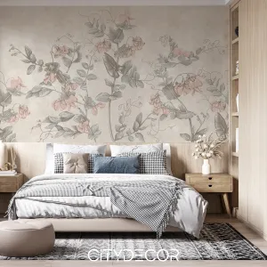 Фотообои на заказ по индивидуальному размеру Citydecor Blossom 54