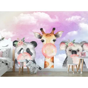 Дизайнерские фотообои по индивидуальному размеру Citydecor Bubble Gum 1