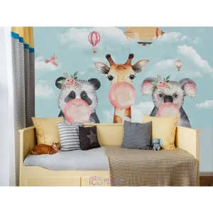 Дизайнерские фотообои по индивидуальному размеру Citydecor Bubble Gum 2