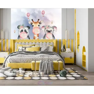 Дизайнерские фотообои по индивидуальному размеру Citydecor Bubble Gum 5