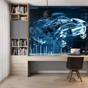 Фотообои на заказ по индивидуальному размеру Citydecor Транспорт 64