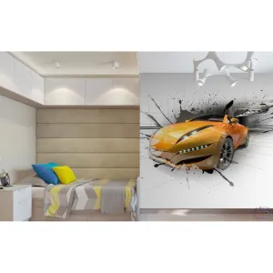 Фотообои на заказ по индивидуальному размеру Citydecor Транспорт 90