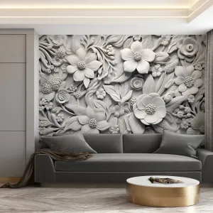 Фотообои на заказ по индивидуальному размеру Citydecor Цветочная абстракция 3D 13