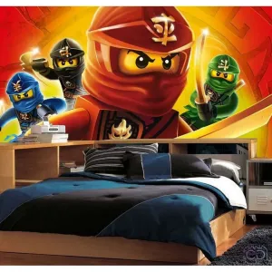 Фотообои на заказ по индивидуальному размеру Citydecor Ниндзяго: Навстречу приключениям