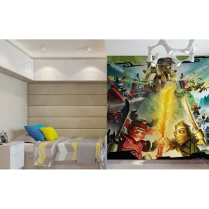 Фотообои на заказ по индивидуальному размеру Citydecor Ниндзяго: Навстречу приключениям 2