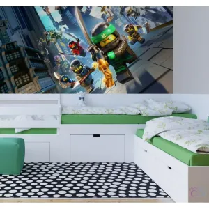 Фотообои на заказ по индивидуальному размеру Citydecor Ниндзяго: Навстречу приключениям 6