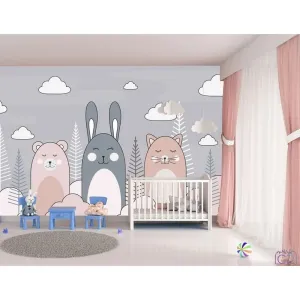 Фотообои на заказ по индивидуальному размеру Citydecor Cute&amp;Lovely 10