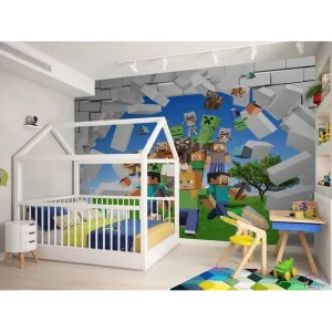 Фотообои на заказ по индивидуальному размеру Citydecor Майнкрафт