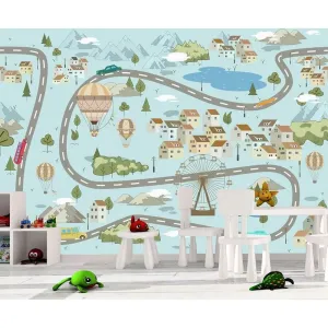 Фотообои на заказ по индивидуальному размеру Citydecor Детская 30 Фотообои на заказ по индивидуальному размеру Citydecor Детская 30