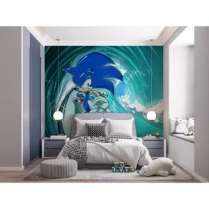 Фотообои на заказ по индивидуальному размеру Citydecor Детская Sonic 427