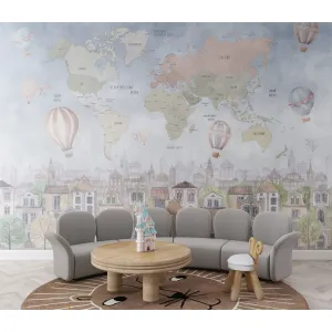 Фотообои на заказ по индивидуальному размеру Citydecor Детская 460 Фотообои на заказ по индивидуальному размеру Citydecor Детская 460