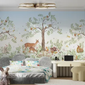 Фотообои на заказ по индивидуальному размеру Citydecor Лесная сказка 2