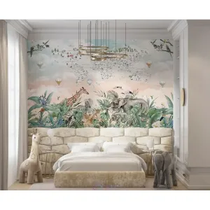 Фотообои на заказ по индивидуальному размеру Citydecor Джунгли зовут 17