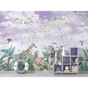 Фотообои на заказ по индивидуальному размеру Citydecor Джунгли зовут 20