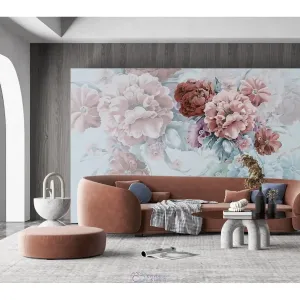 Фотообои на заказ по индивидуальному размеру Citydecor Flower town 1