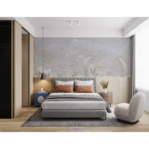 Дизайнерские фотообои по индивидуальному размеру Citydecor Flower town 21