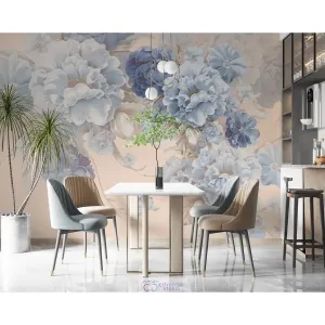 Фотообои на заказ по индивидуальному размеру Citydecor Flower town 3