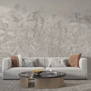 Дизайнерские фотообои по индивидуальному размеру Citydecor Flower town 35