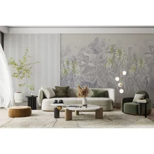 Дизайнерские фотообои по индивидуальному размеру Citydecor Flower town 36