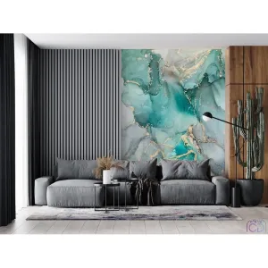 Фотообои на заказ по индивидуальному размеру Citydecor Флюид Арт 17