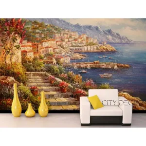 Фотообои на заказ по индивидуальному размеру Citydecor Фреска 11