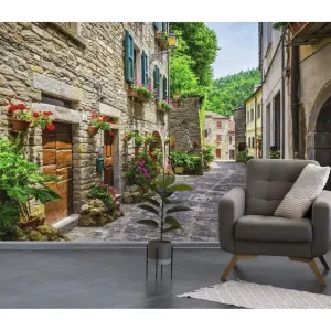 Фотообои на заказ по индивидуальному размеру Citydecor Улочка 1