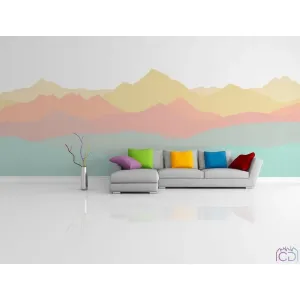Фотообои на заказ по индивидуальному размеру Citydecor Горные вершины 13