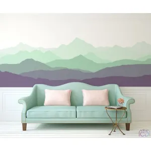 Фотообои на заказ по индивидуальному размеру Citydecor Горные вершины 2