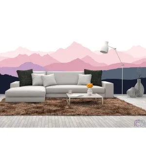 Фотообои на заказ по индивидуальному размеру Citydecor Горные вершины 3