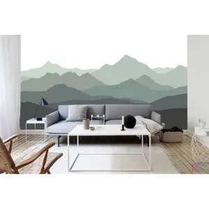 Фотообои на заказ по индивидуальному размеру Citydecor Горные вершины 4